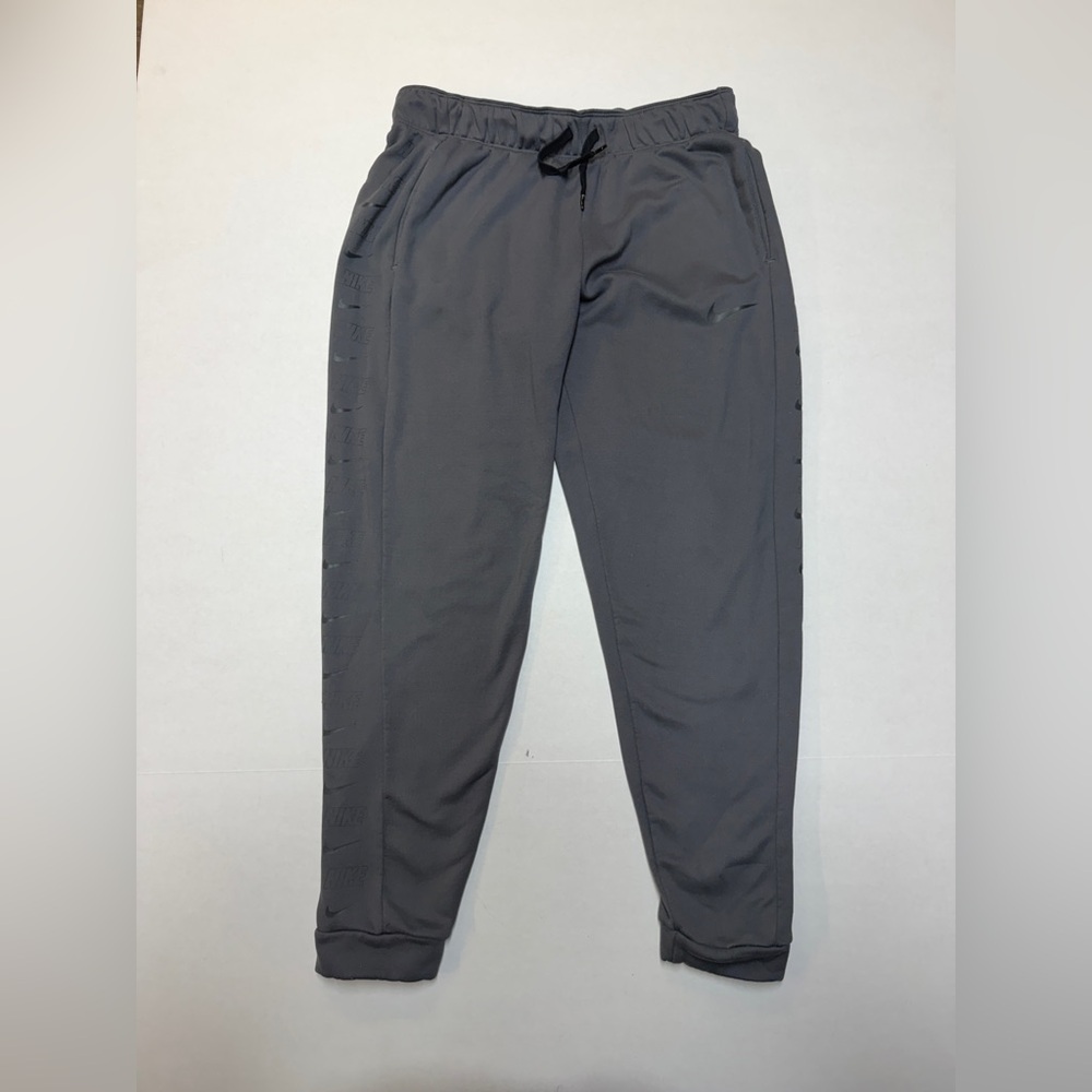 Nike Women's Medium Gray Athletic Fleece Track Pants Joggers